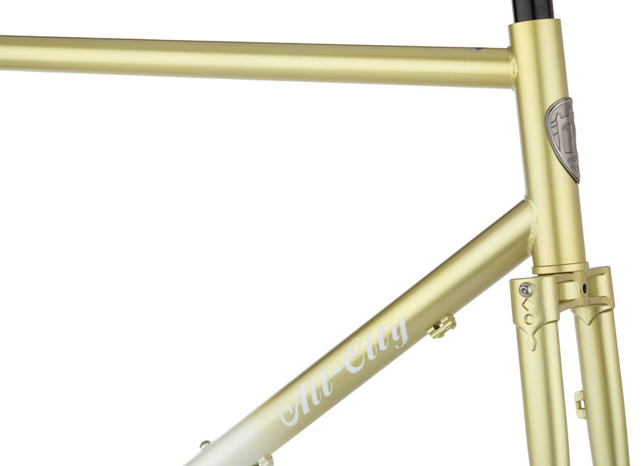 All-City Gorilla Monsoon Frameset - 650b, Steel, Root Beer Keg, 43cm