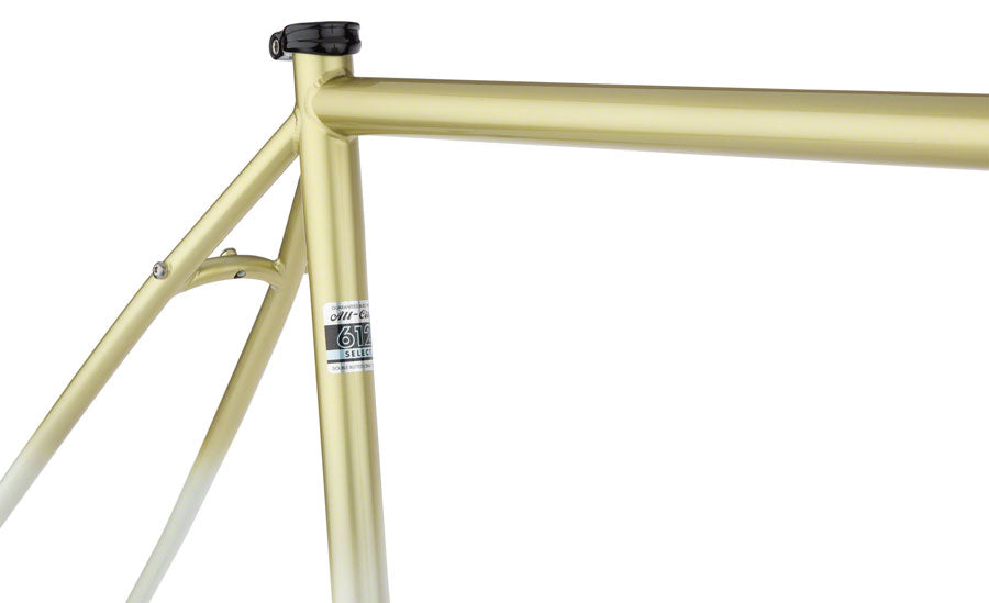 All-City Gorilla Monsoon Frameset - 650b, Steel, Root Beer Keg, 55cm