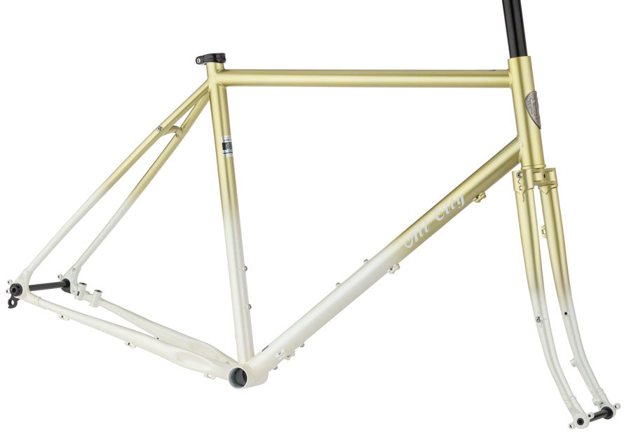 All-City Gorilla Monsoon Frameset - 650b, Steel, Root Beer Keg, 49cm