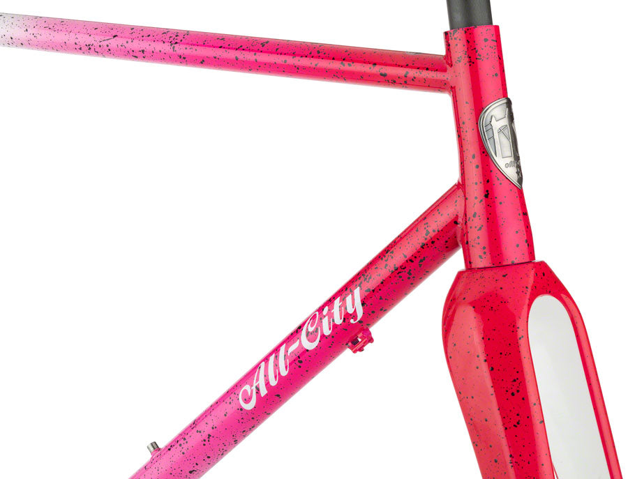 All-City Nature Cross Geared Frameset - 700c, Steel, Cyclone Popsicle, 46cm