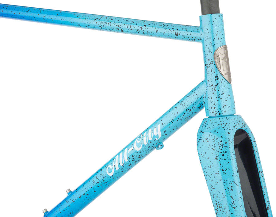 All-City Nature Cross Single Speed Frameset - 700c, Steel, Propane Flame, 46cm