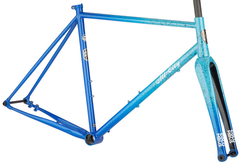 All-City Nature Cross Single Speed Frameset - 700c, Steel, Propane Flame, 46cm