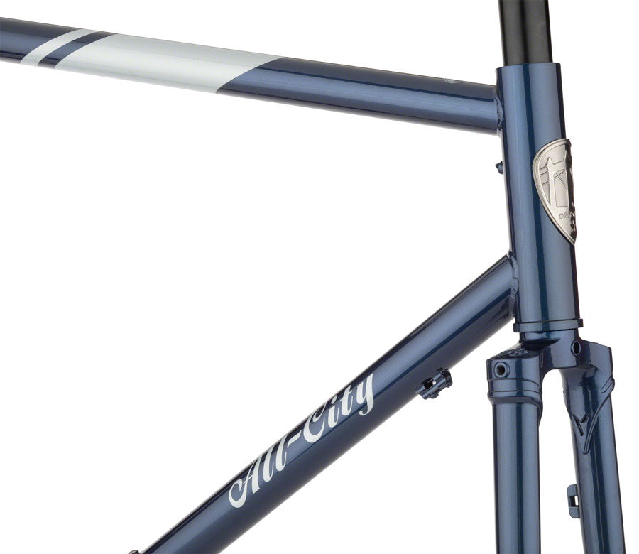 All-City Space Horse Frameset - 650b, Steel, Neptune Blue, 43cm