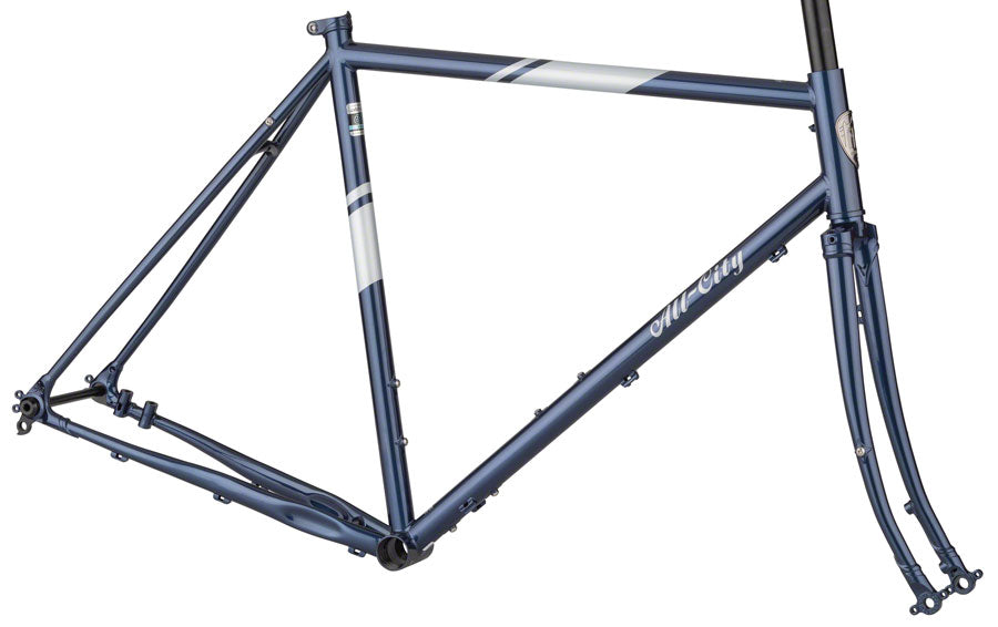 All-City Space Horse Frameset - 650b, Steel, Neptune Blue, 43cm