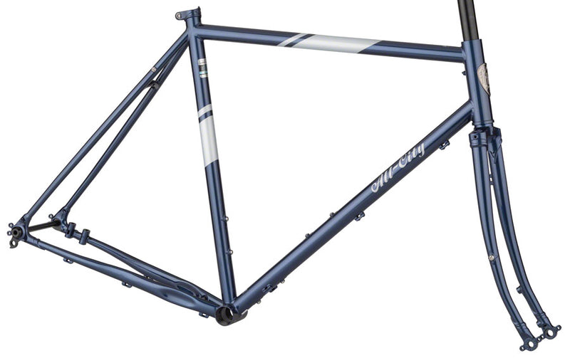 All-City Space Horse Frameset - 650b, Steel, Neptune Blue, 46cm