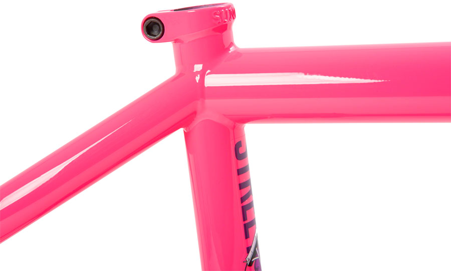 Sunday Street Sweeper BMX Frame - 20.75" TT, Hot Pink