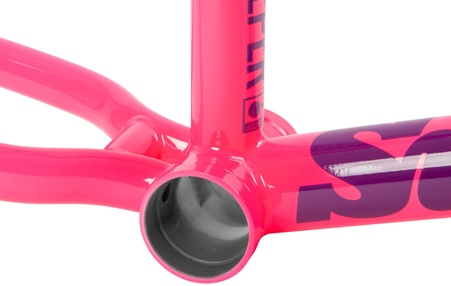 Sunday Street Sweeper BMX Frame - 20.75" TT, Hot Pink