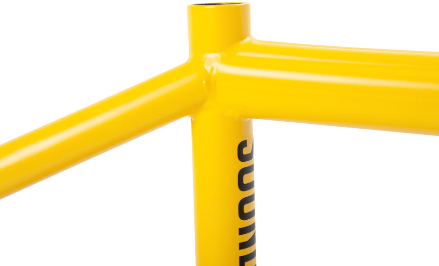 Sunday Soundwave V3 BMX Frame - 20.75" TT, Matte Mustard