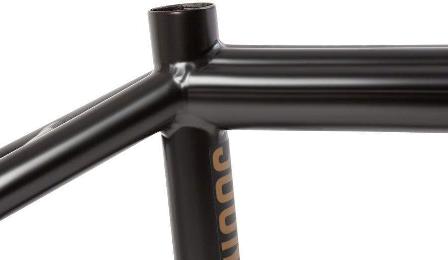 Sunday Soundwave V3 BMX Frame - 20.5" TT, Matte Black / Gold