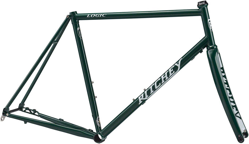 Ritchey Road Logic Disc Frameset - 700c, Steel, Green, 57cm