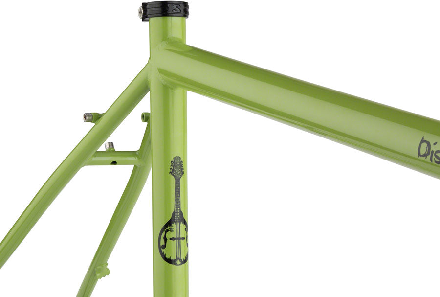 Surly Disc Trucker Frameset - 26", Steel, Pea Lime Soup, 52cm