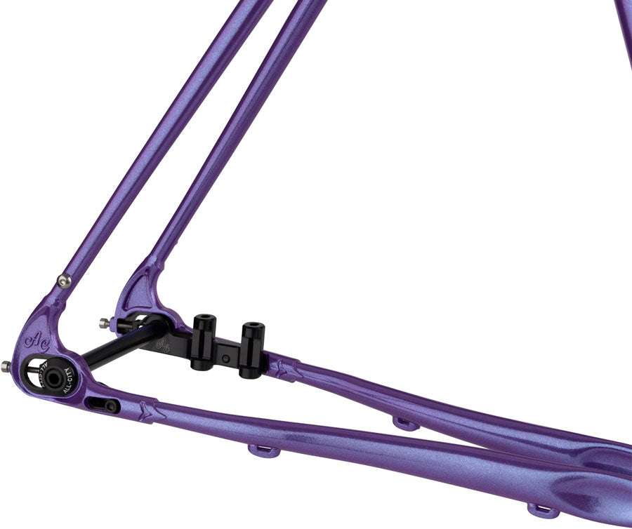 All-City Super Professional Frameset - 700c / 650b, Steel, Hollywood Violet, 46cm