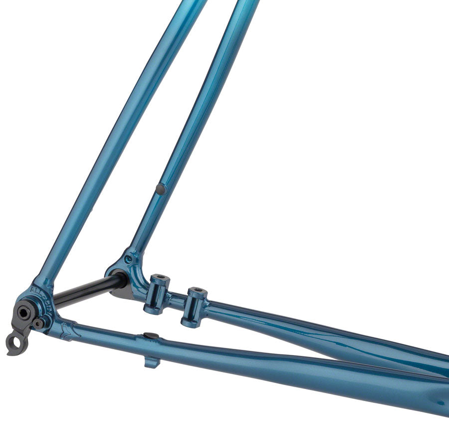 All-City Zig Zag Frameset - 700c, Steel, Miami Beach Aqua, 46cm