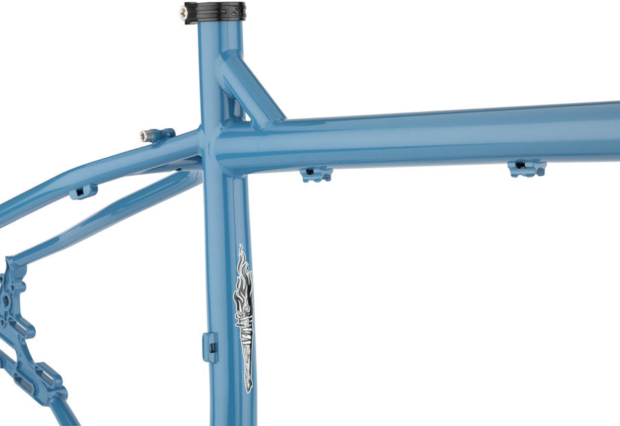 Surly Ogre Frameset - 29", Steel, Cold Slate Blue, X-Large