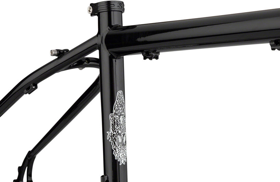 Surly Bridge Club Frameset - 27.5"/700c, Steel, Black, X-Small