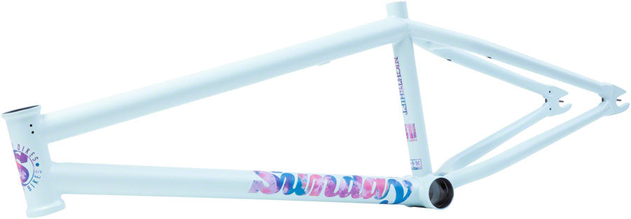 Sunday NightShift BMX Frame - 20.75" TT, Matte Sky Blue