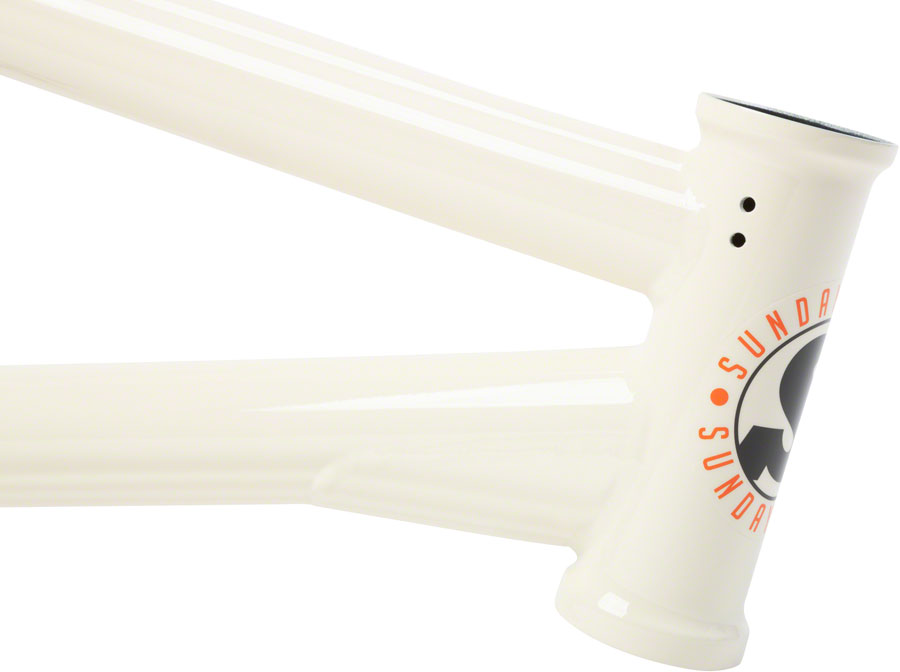 Sunday Soundwave V3 BMX Frame - 20.5" TT, White