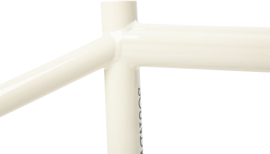 Sunday Soundwave V3 BMX Frame - 20.75" TT, White