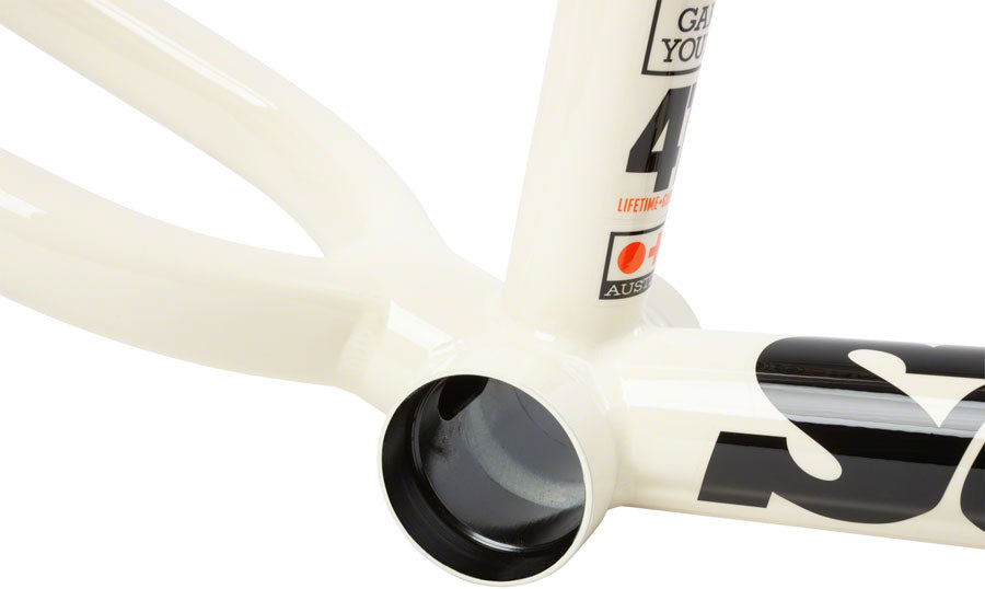 Sunday Soundwave V3 BMX Frame - 21.25" TT, White