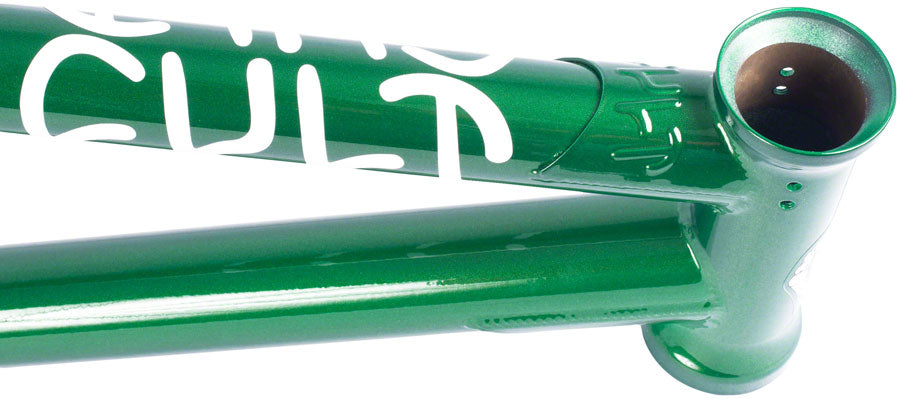 Cult Hawk BMX Frame - 20.5" TT, Metallic Green