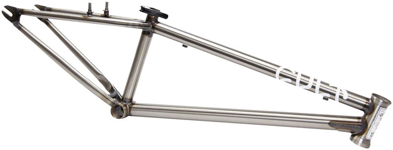 Cult Behm Race Standard 24" BMX Frame - 24" TT, Raw