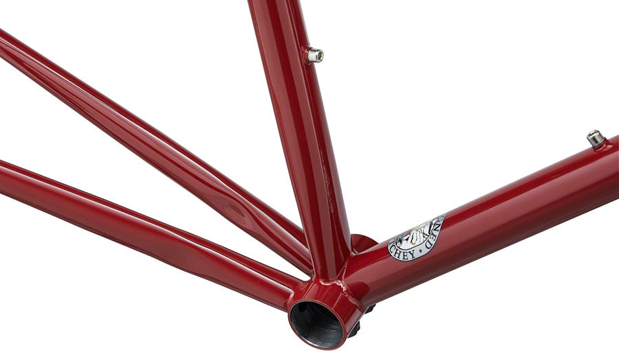 Ritchey Road Logic Frameset - 700c, Steel, Red, 57cm