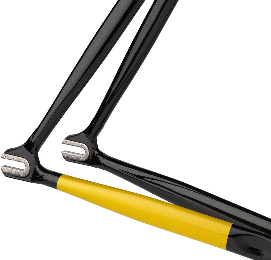 All-City Thunderdome Frameset - 700c, Aluminum, Gold Fang, 55cm