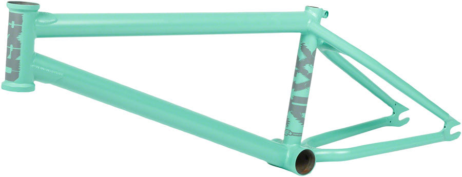 BSD ALVX AF+ BMX Frame - 20.3" TT, Aquamarine