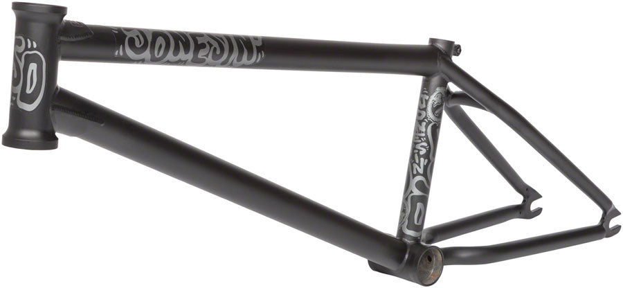 BSD Jonesin' BMX Frame - 20.8" TT, Flat Black