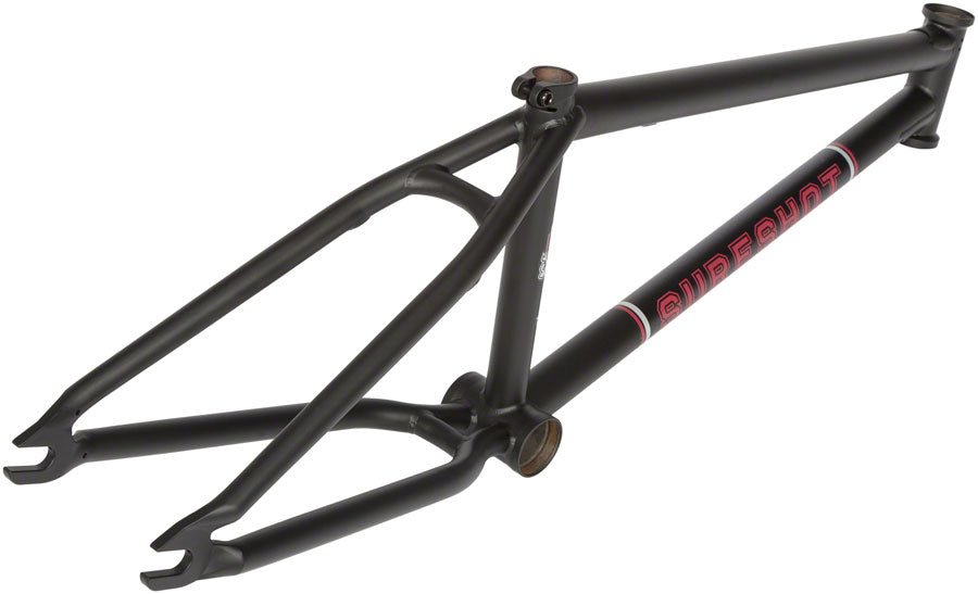 BSD Sureshot BMX Frame - 21.3" TT, Flat Black