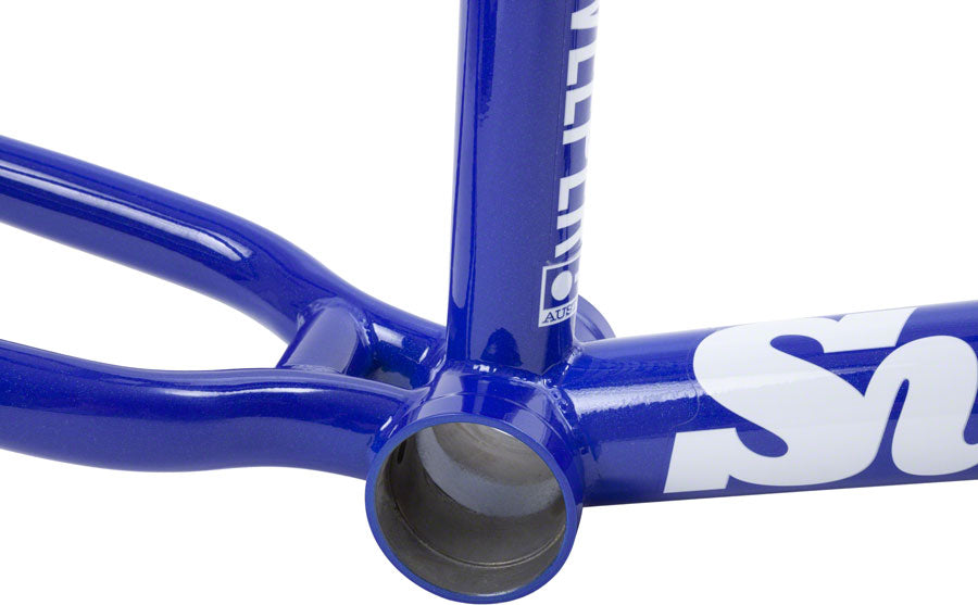 Sunday Street Sweeper BMX Frame - 20.75" TT, Gloss Metallic Blue