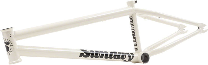 Sunday Park Ranger BMX Frame - 20.75" TT, Gloss Classic White