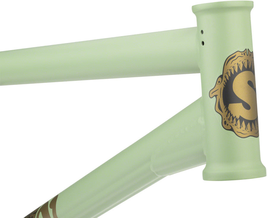 Sunday Darkwave BMX Frame - 21.25" TT, Sage Green