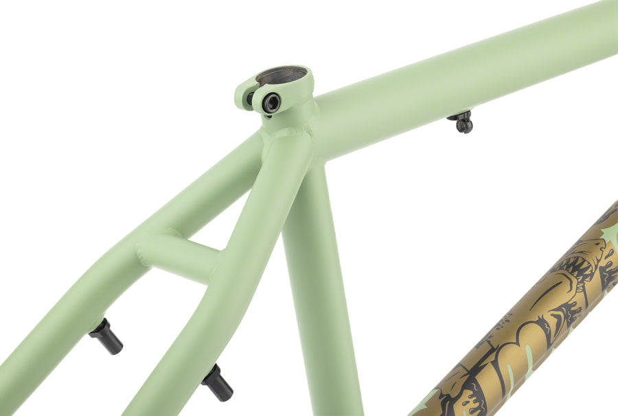 Sunday Darkwave BMX Frame - 21" TT, Sage Green