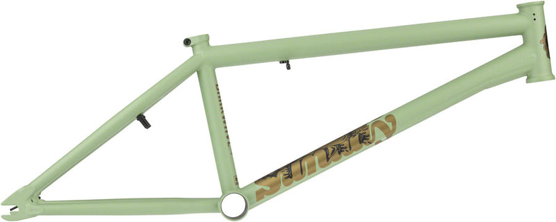 Sunday Darkwave BMX Frame - 21" TT, Sage Green