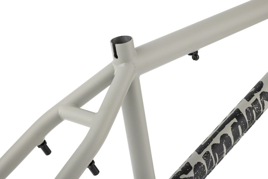 Sunday Wavelength BMX Frame - 21.25" TT, Cool Gray