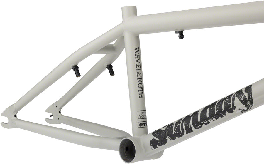 Sunday Wavelength BMX Frame - 21.25" TT, Cool Gray