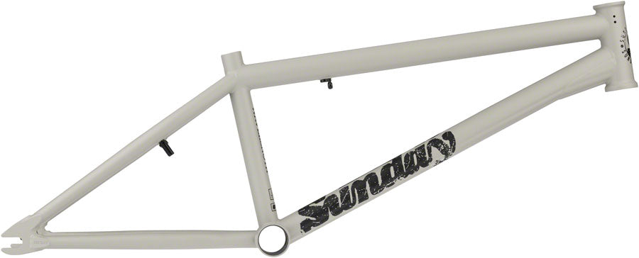 Sunday Wavelength BMX Frame - 21" TT, Cool Gray