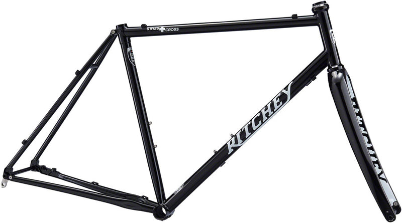 Ritchey Swiss Cross Disc Frameset - 700c, Steel, Black, X-Large