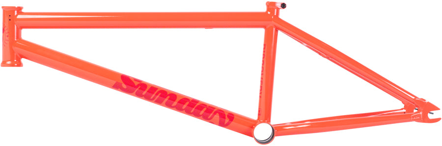 Sunday Discovery BMX Frame - 20.75" TT, Gloss Bright Red