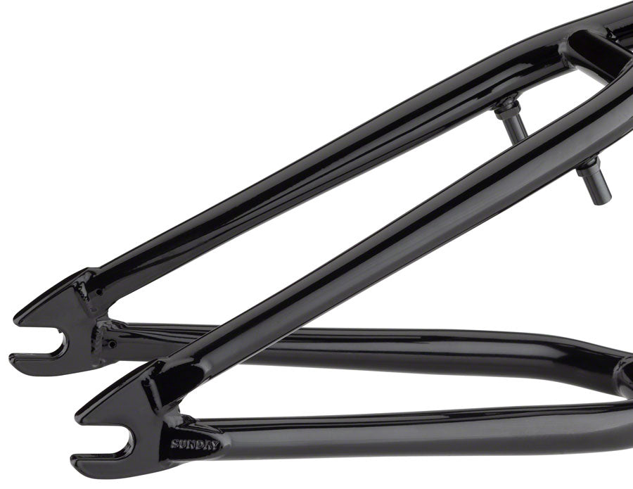 Sunday Park Ranger BMX Frame - 20.5" TT, Gloss Black