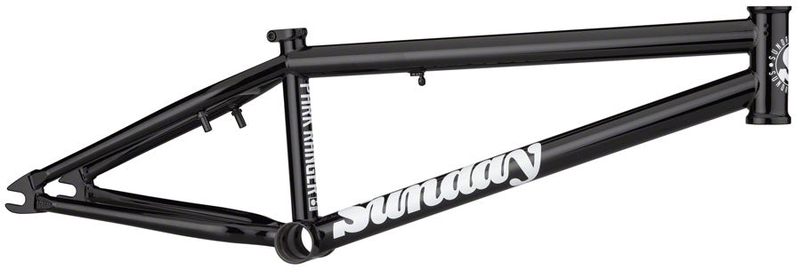 Sunday Park Ranger BMX Frame - 20.75" TT, Gloss Black