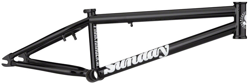 Sunday Park Ranger BMX Frame - 20.5" TT, Gloss Black