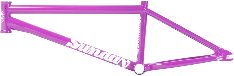 Sunday Soundwave V3 BMX Frame - 20.5" TT, Paisley Purple