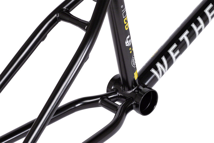 We The People Buck BMX Frame - 21" TT, Black