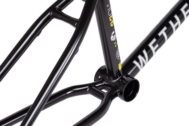 We The People Buck BMX Frame - 21.25" TT, Black