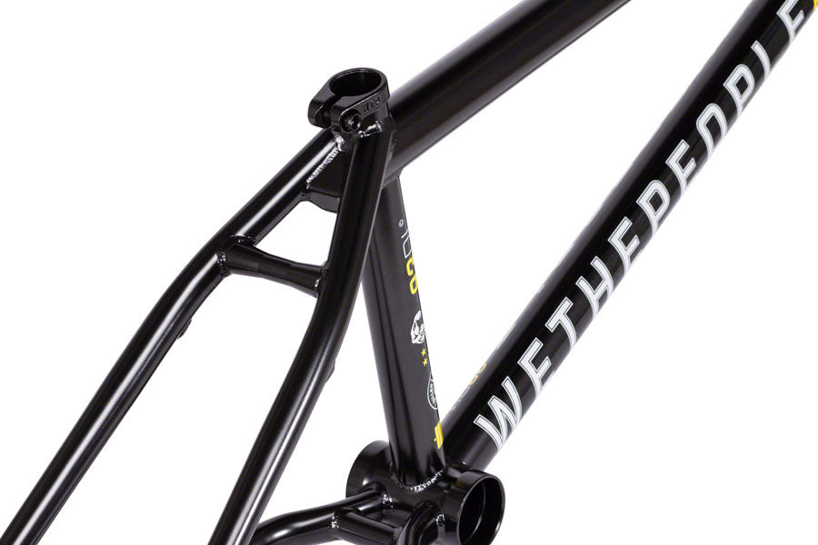 We The People Buck BMX Frame - 20.75" TT, Black