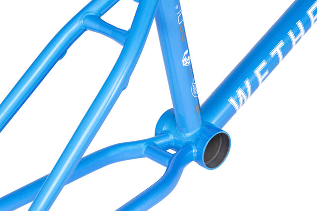 We The People Buck BMX Frame - 21" TT, Metallic Sky Blue