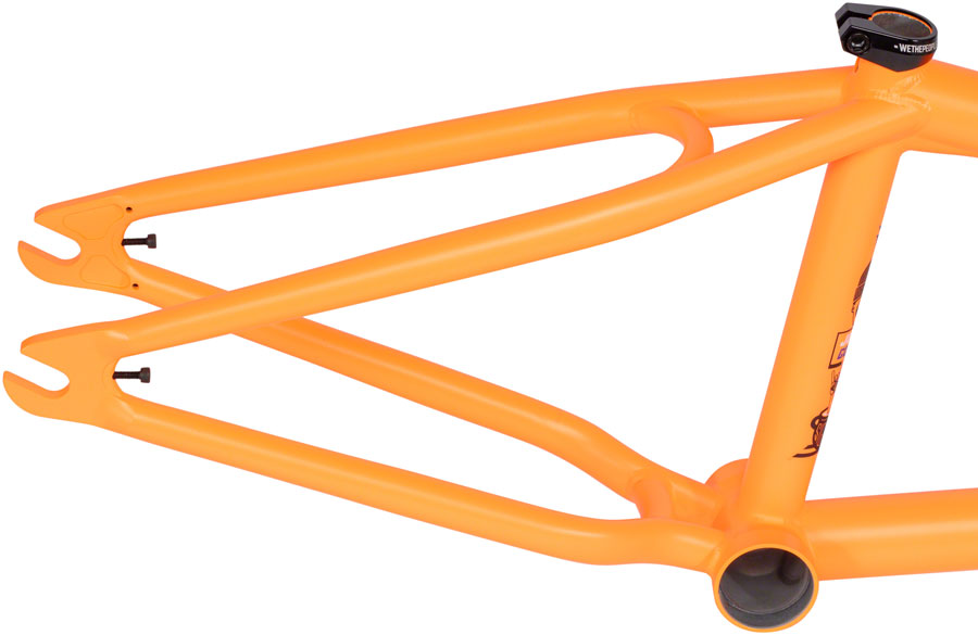 We The People Doomsayer BMX Frame - 20.5" TT, Matt Pastel Orange