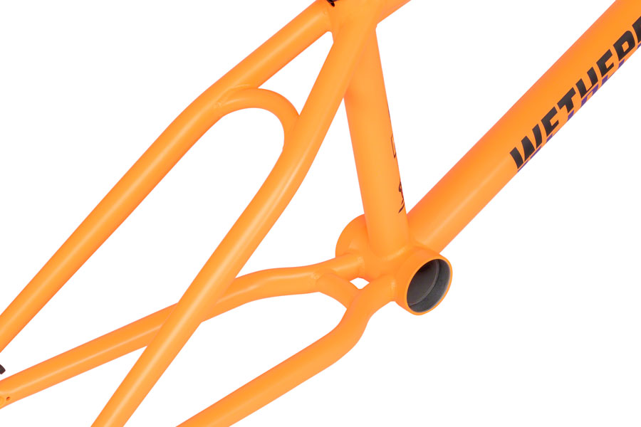 We The People Doomsayer BMX Frame - 20.5" TT, Matt Pastel Orange